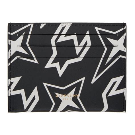 givenchy black and white clutch|givenchy card holder bag.